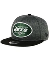 NEW ERA NEW YORK JETS HEATHER HUGE 9FIFTY SNAPBACK CAP
