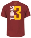 MAJESTIC MEN'S ISAIAH THOMAS CLEVELAND CAVALIERS VERTICAL NAME AND NUMBER T-SHIRT