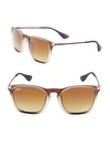 RAY BAN Square Wayfarer Sunglasses,0400096377910