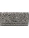 GOLDEN GOOSE glitter-effect foldover wallet,G31WA369A412330448