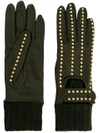 MOSCHINO studded gloves,65108M165012446521