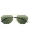 SAINT LAURENT 'Classic 11'太阳眼镜,GLASS100%