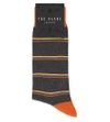 TED BAKER Multi-stripe cotton-blend socks