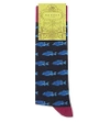 TED BAKER Blinky fish print cotton-blend socks