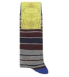 TED BAKER Striped organic cotton-blend socks