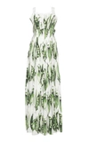 DOLCE & GABBANA SNAP PEA GOWN,F69M3TFSEGIHAP58