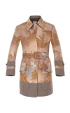 MAISON MARGIELA TROPICAL MICROCHECK PRINT COAT,S29AM0193S48875