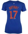 MAJESTIC WOMEN'S KRIS BRYANT CHICAGO CUBS PLAYER T-SHIRT