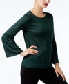 CALVIN KLEIN BELL-SLEEVE SWEATER, A MACY'S EXCLUSIVE STYLE