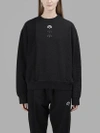 ADIDAS ORIGINALS BY ALEXANDER WANG ADIDAS BY ALEXANDER WANG WOMEN'S BLACK INOUT CREWNECK jumper