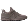 NEW BALANCE MEN'S 574 SPORT SYNTHETIC CASUAL SHOES, BROWN,2327257