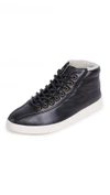 TRETORN NYLITE HIGH LEATHER SNEAKERS