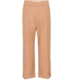 CHLOÉ CROPPED WOOL TROUSERS