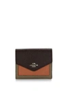 COACH Small Colorblock Leather Bifold Wallet