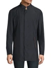 ROBERT GRAHAM Long Sleeve Raincoat