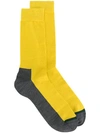 MARNI COLOUR BLOCKED SOCKS,DRYCLEANONLY
