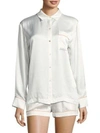 ASCENO Edgy Silk Pajama Top