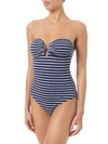 MELISSA ODABASH Argentina Stripe One-Piece Swimsuit