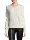 HELMUT LANG DROP NEEDLE WOOL SWEATER