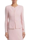 AKRIS Ocello Wool Crepe Jacket