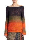 PETER PILOTTO Lace Off-The-Shoulder Sweater