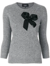 ROCHAS sequin bow sweater,ROWL755567RLY200112444863