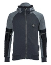 PHILIPP PLEIN HOODIE SWEATJACKET "EASY",A17CMJB0231PJO002N0210