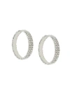 MAGDA BUTRYM large embellished hoop earrings,4149172002LARGEMBENIN12450030