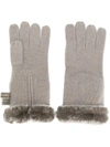 N•PEAL fur-lined gloves,NPA22012447170
