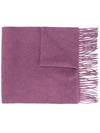 N•PEAL cashmere fringed scarf,NPA107A12448537