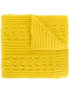 N•PEAL 粗绞花针织围巾,NPA105C12448516