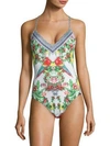 CAMILLA One-Piece Floral Swimsuit