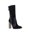 ALEXANDER MCQUEEN SUEDE RIVET ANKLE BOOTS 105,P000000000005651083