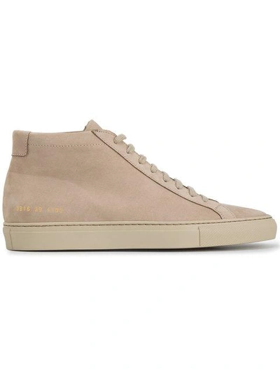 Common Projects Achilles Mid Trainers - Brown