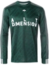 ADIDAS ORIGINALS BY ALEXANDER WANG ADIDAS ORIGINALS BY ALEXANDER WANG SOCCER LONG-SLEEVED TOP - GREEN,CW050312449678