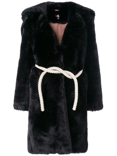 Shrimps Marilyn Faux-fur Coat In Black