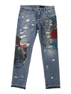 DOLCE & GABBANA DENIM DESTROYED JEANS,GY4FLD G8V28 S9001