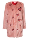 ALICE AND OLIVIA QUILTED HEART COAT,CC708D5041012446535