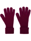 N•PEAL RIBBED GLOVES,NPA480B12447028