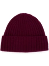 N•PEAL chunky ribbed knit beanie hat,NPA16012447040