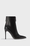Alexander Wang Eri 115 Black Studded Leather Ankle Boots