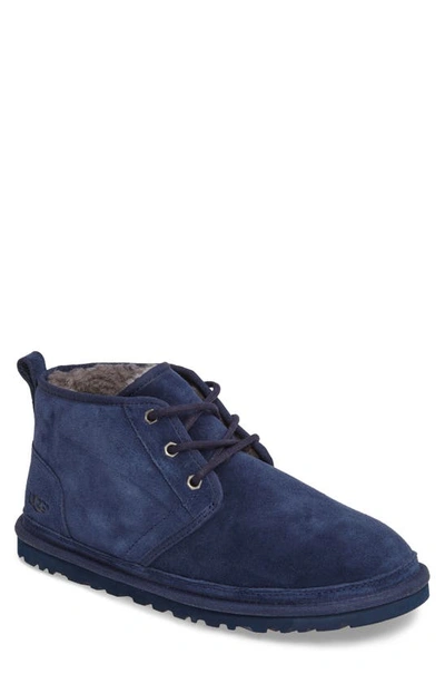 Ugg Neumel Suede Desert Boots, Chestnut In New Navy