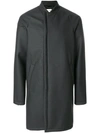 Helmut Lang Black Polyester Coat