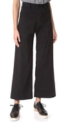 EMERSON THORPE Ryan High Waisted Wide Leg Pants