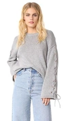 SEE BY CHLOÉ TIE SLEEVE SWEATER