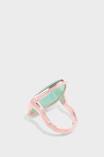 Monica Vinader Siren Nugget Cocktail Ring In Green