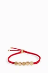 MONICA VINADER Linear Bead Friendship Bracelet,GP-BM-BBS5-COR