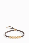 MONICA VINADER Linear Bead Friendship Bracelet,GP-BM-BBS5-MNK