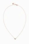 MONICA VINADER Nura Mini Heart Necklace,RP-NK-CD08-DIA