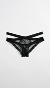 HONEYDEW INTIMATES NICHOLE LACE PANTIES BLACK,HONEY40260